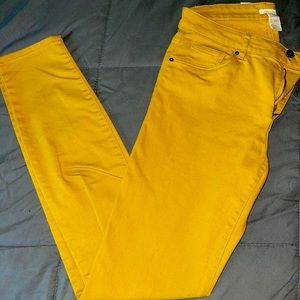 Mustard H&M skinny Jeans